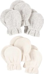Simple Joys by Carter's Unisex Baby Mittens, Pack of 6